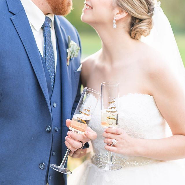 J & B Bridals bride on her wedding day