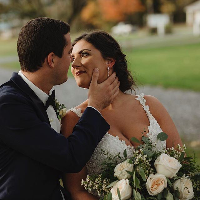 J & B Bridals bride on her wedding day