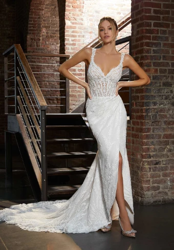 Morilee Style #1202 #2 Ivory/Almond/Honey thumbnail