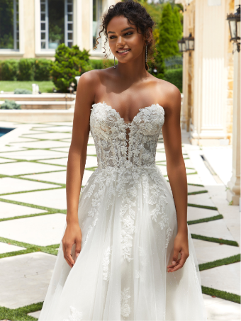 Morilee Pearl #3 Ivory/Champagne thumbnail