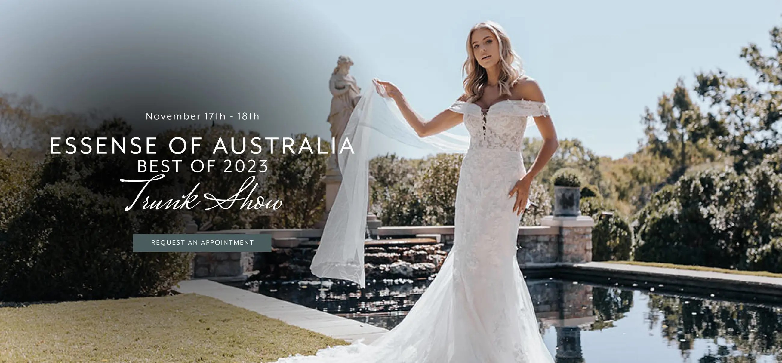Essense of Australia Best of 2023 Trunk Show Banner Desktop