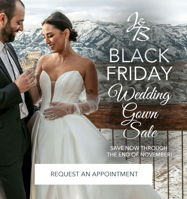 J&B Black Friday Wedding Gown Sale