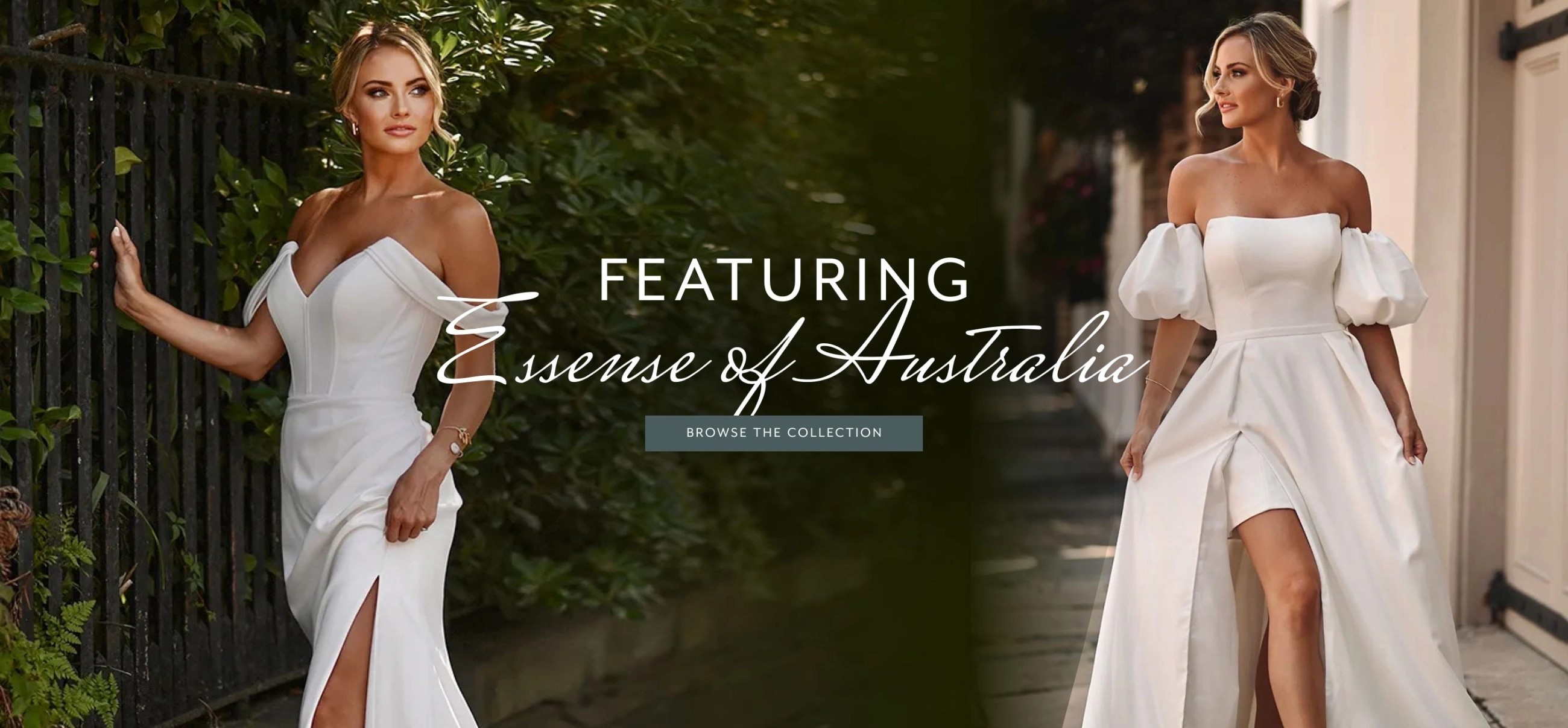 Essense of Australia Bridal Spring 2024 Banner for Desktop