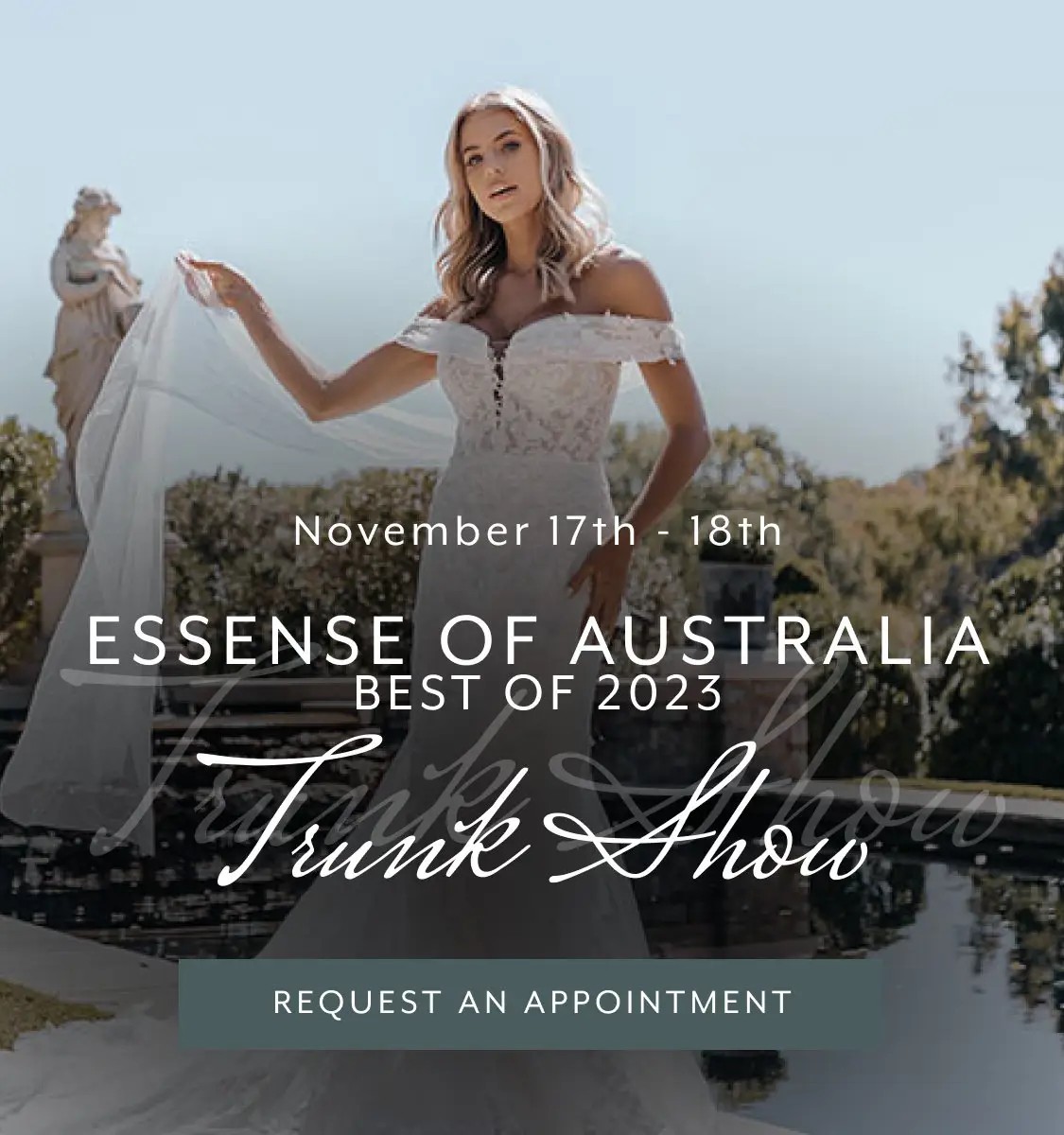 Essense of Australia Best of 2023 Trunk Show Banner Mobile